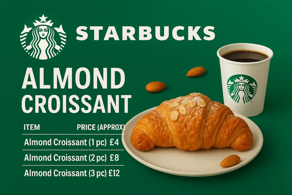 Starbucks Almond Croissant Price 