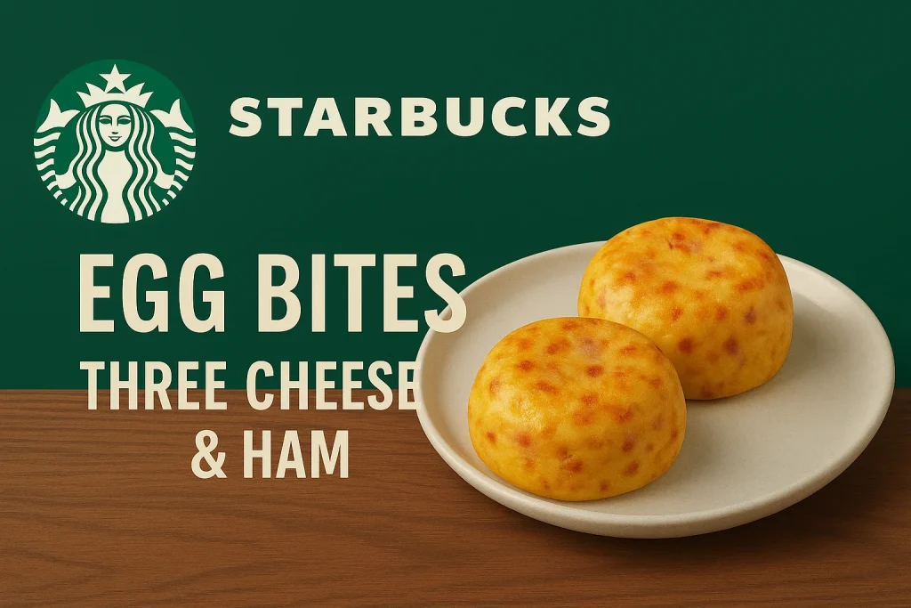 Starbucks Egg Bites with Three Cheese & Ham