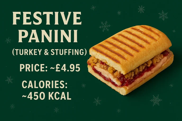 Festive Panini (Turkey & Stuffing)