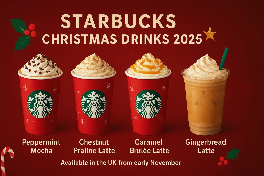 Starbucks Christmas Drinks