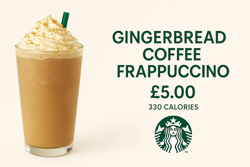 Gingerbread Coffee Frappuccino