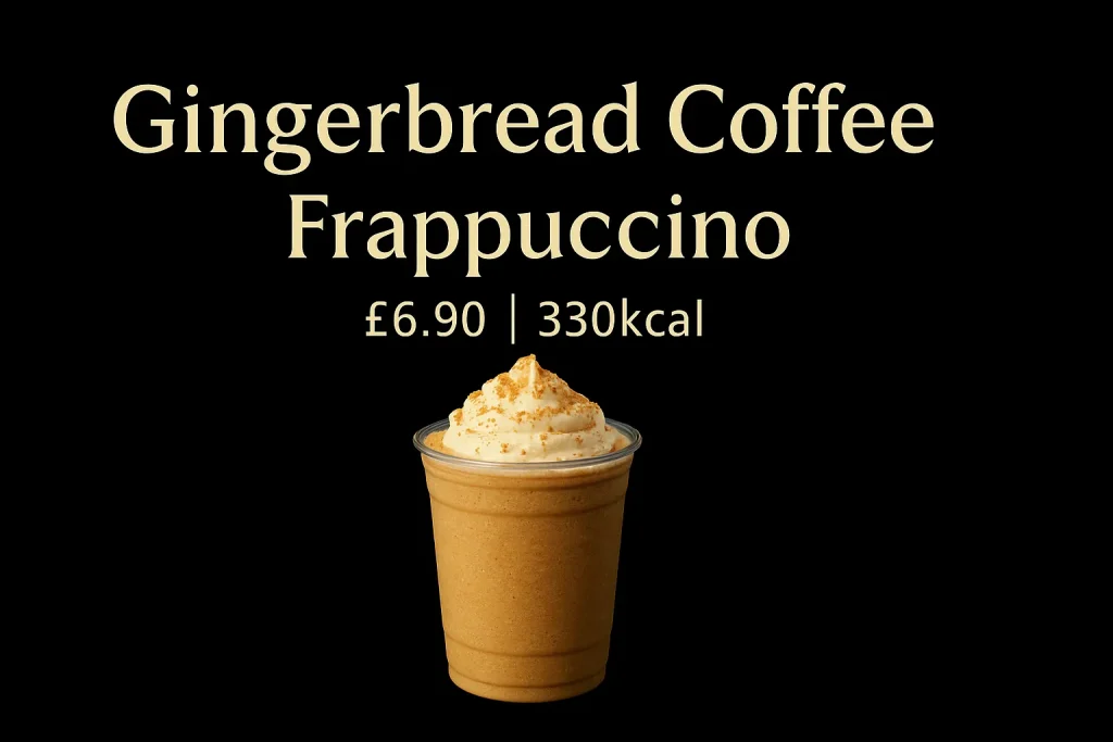 Gingerbread Coffee Frappuccino