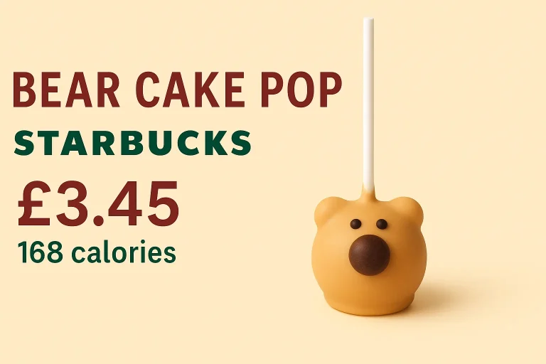 Starbucks Bear Cake Pop UK