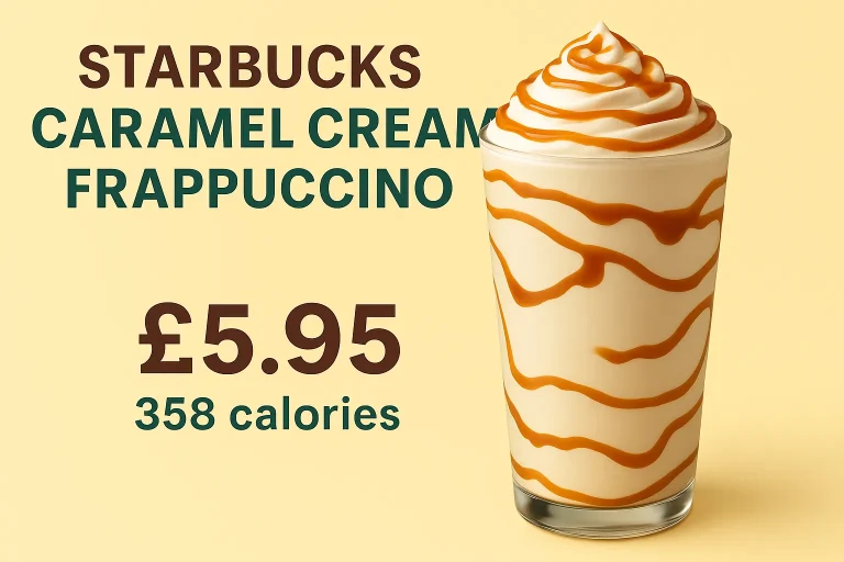 Starbucks Caramel Cream Frappuccino