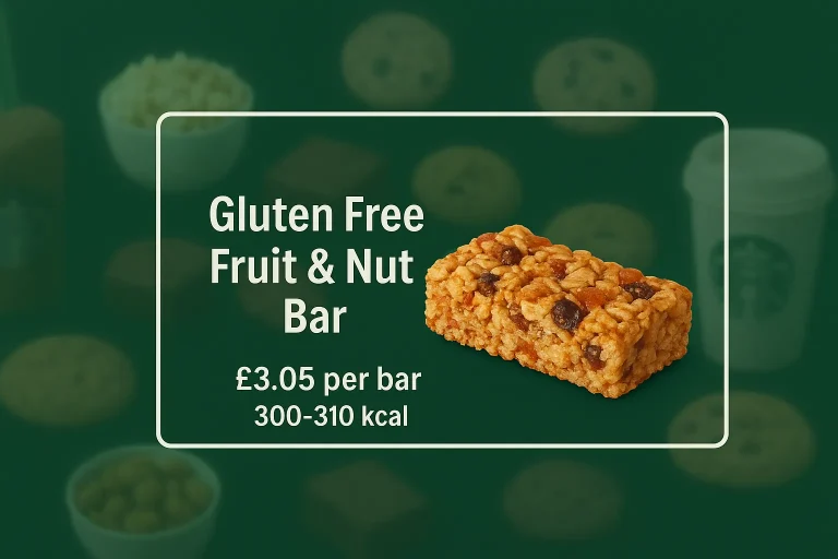 Starbucks Gluten Free Fruit & Nut Bar UK