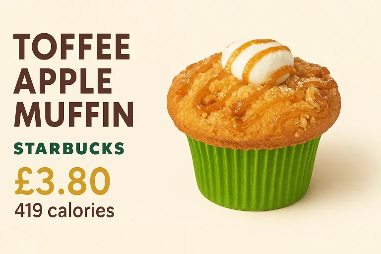 Starbucks Toffee Apple Muffin UK