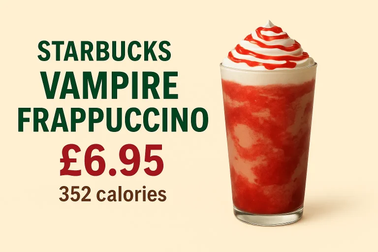 Starbucks Vampire Frappuccino