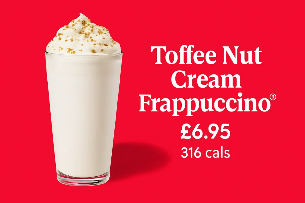 Toffee Nut Cream Frappuccino