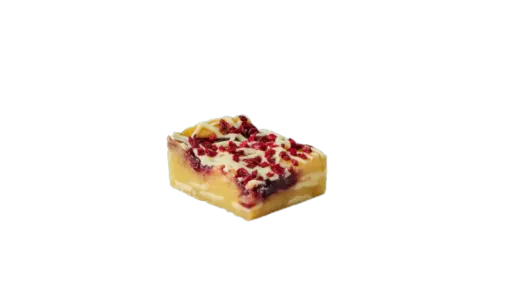 White Chocolate & Cherry Blondie