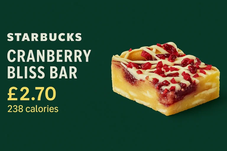 White Chocolate & Cherry Blondie