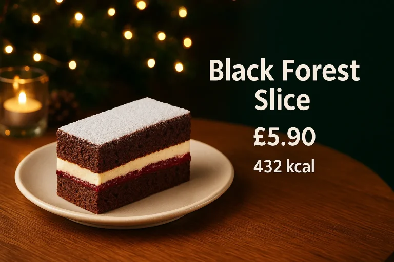 Black Forest Slice Starbucks Christmas UK
