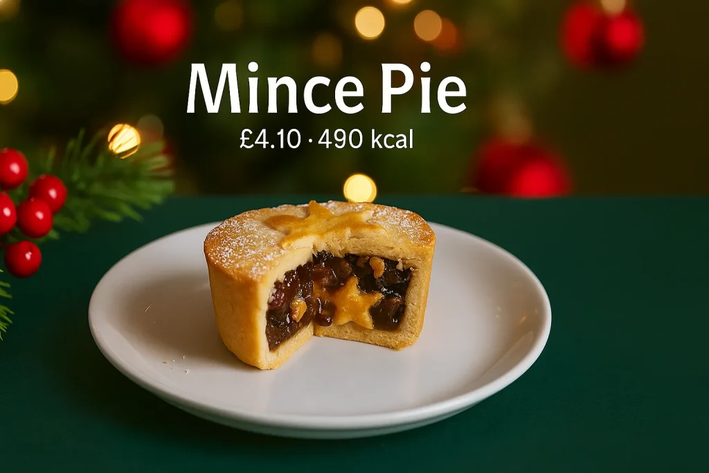 Mince Pie Starbucks Christmas UK