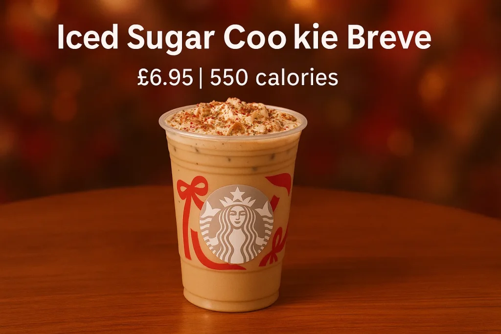 Starbucks Christmas Iced Sugar Cookie Breve (2)