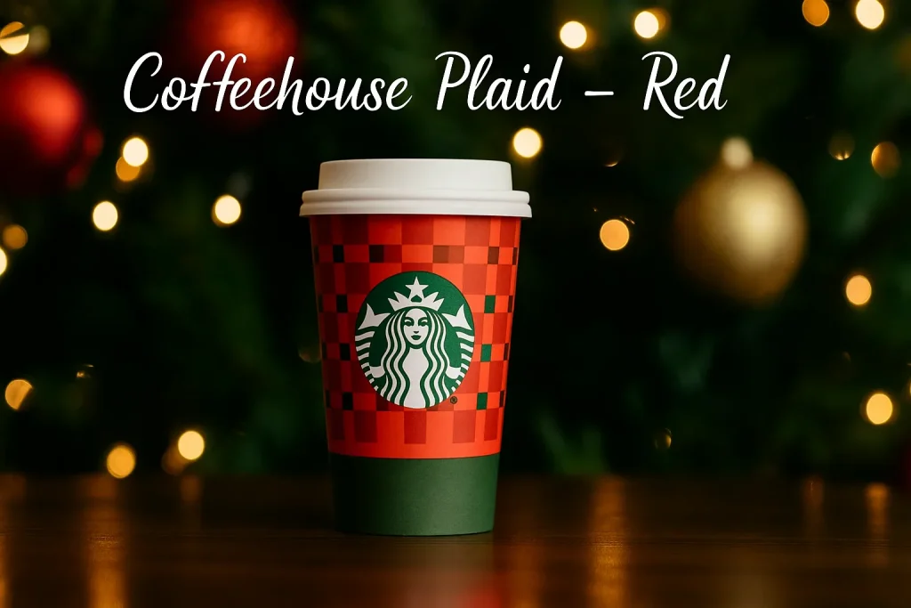 Starbucks Coffeehouse Plaid – Red Cup UK
