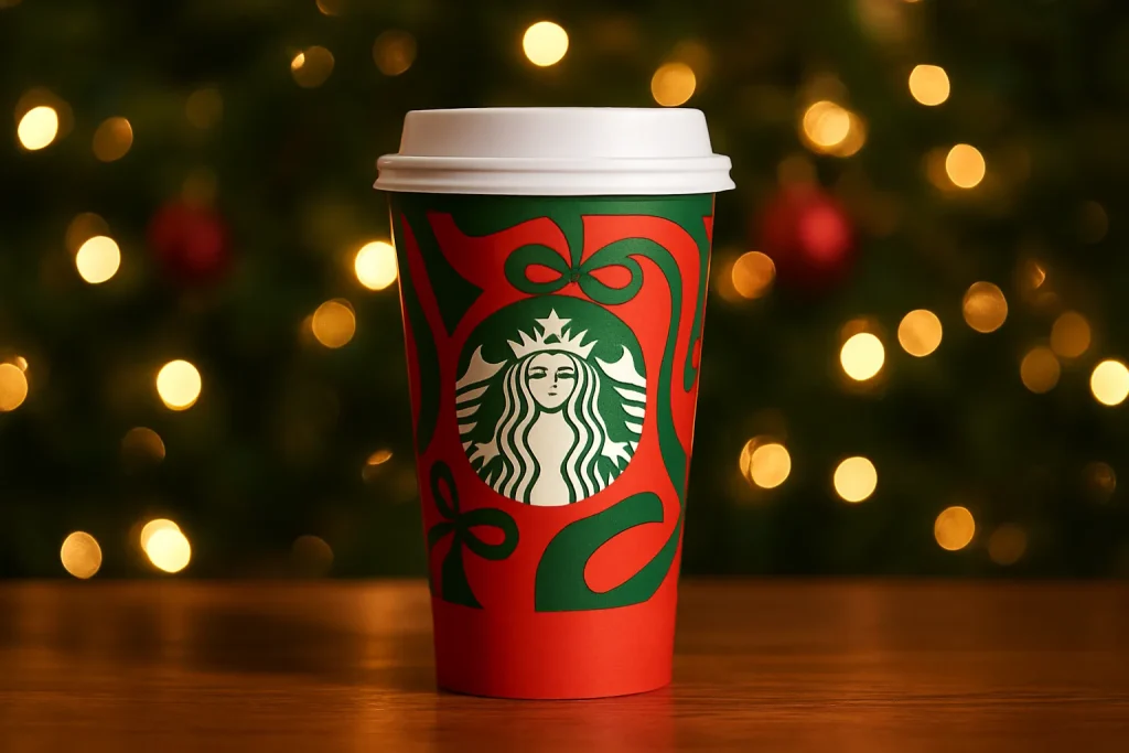 Starbucks Merry Apron Strings – Green UK