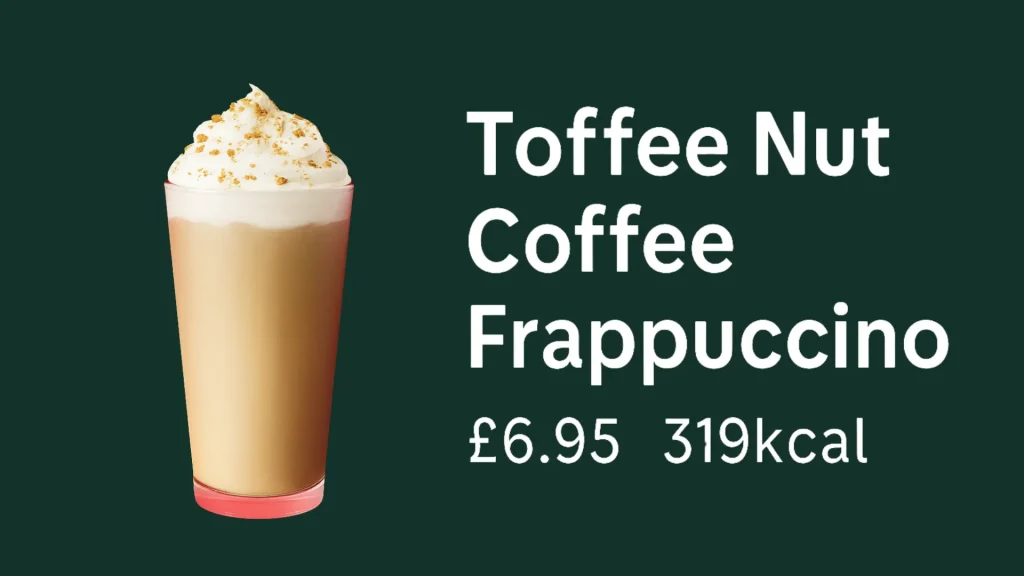 Toffee Nut Coffee Frappuccino