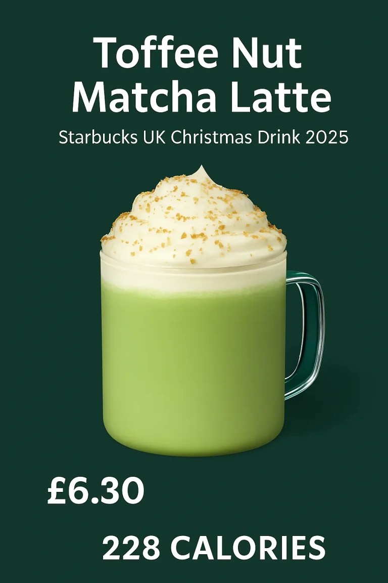 Toffee Nut Matcha Latte