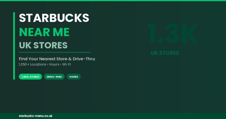 Starbucks near me uk
