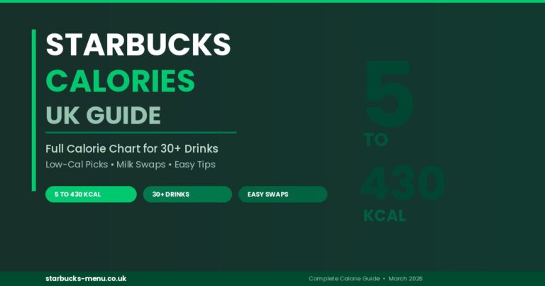 starbucks calories uk